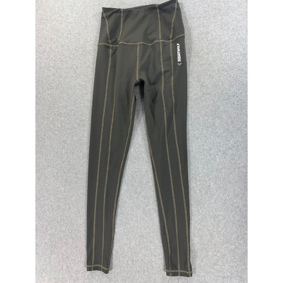 Squat Wolf‎ Full Length Compression Leggings (Women's Medium) Green - Picture 1 of 12